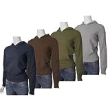 Forever 21 Ribbed Accents Long Sleeve Juniors Hoodie