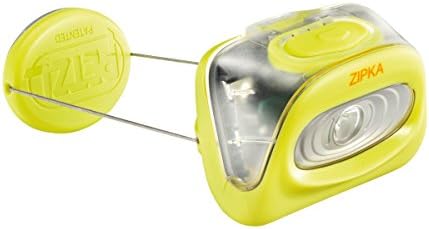 Petzl - ZIPKA Headlamp 80 Lumens, Yellow