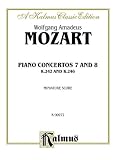 Concertos: No. 7 for Three Pianos (K. 242); No. 8 (K. 246) (Kalmus Edition)