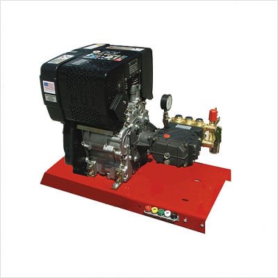 Cam Spray 4000D 4000 PSI Cold Water Diesel Skid Pressure Washer