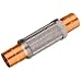 Mason NF Stainless Steel 304 Braided Hose Assembly, Copper Sweat Ends