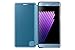 Samsung Galaxy Note7 Case S-View Clear Flip Cover - Blue