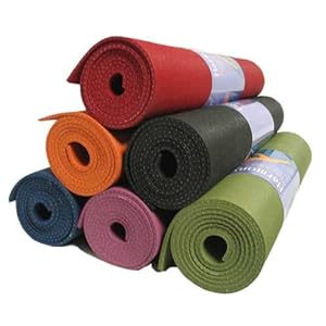 Harmony Natural Rubber Yoga Mat by Jade Yoga (PVC-Free)