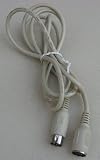 6 foot AT 5 pin DIN Male Female MF Keyboard Extension Cable – Beige