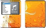 Orange Crush Design Protective Decal Skin Sticker for Apple iPod nano 3G (3rd Generation) 4GB/ 8GB Player