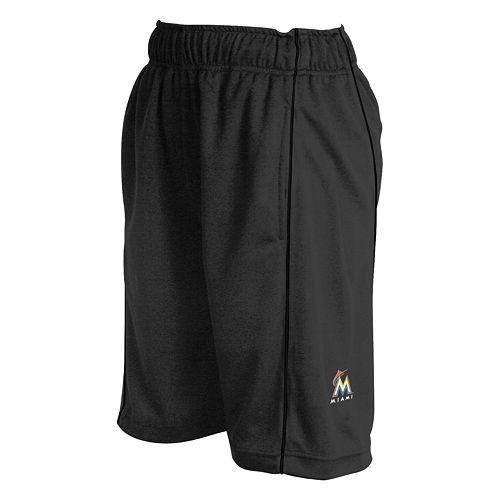 Miami Marlins Home Plate Performance Shorts - Boys 8-20