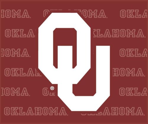 Buy Oklahoma Sooners 60X50 Half Tone Collection Blanket Throw - College Athletics NCAA by Biederlack