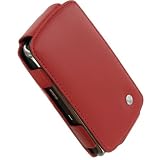 Noreve Leather Flip Case for BlackBerry Storm (Red)