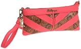 Lollipops Moptical Clutch, Sac &agrave; main - Rose/marron