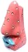 Bling Nose Eyeglasses Holder - Pink
