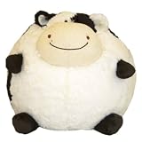 American Mills 15-Inch Round Plush Moo Cow Pillow by American Mills
