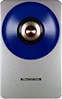 NuForce S-1 Speaker (1 pair, silver/blue) for Icon Systems