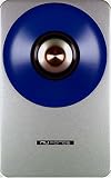 NuForce S-1 Speaker (1 pair, silver/blue) for Icon Systems