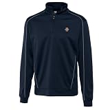 NCAA Men's Illinois Fighting Illini Navy Blue Drytec Edge Half Zip