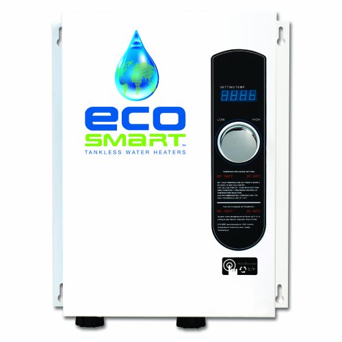   Ecosmart ECO 18 Electric Tankless Water Heater, 18 KW at 240 Volts with Patented Self Modulating Technology