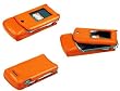 ORANGE LEATHER PROGUARD COVER PROTECTOR CASE for MOTOROLA KRZR K1M
