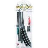 Bachmann Trains Snap-Fit E-Z Track Remote Turnout - Left by Bachmann