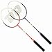DHS 300 Iron-Steel Shaft Badminton Rackets (Price/Set)