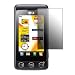 LG KP500 Cookie Black Silicon Skin Case with Screen Protector