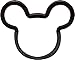Petunia Pickle Bottom Disney Mickey Mouse Stroller Hook, Black