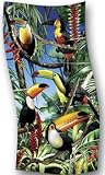 Beach Towel Toucans