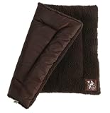 Roventa Chocolate Lambswool Cage Mat 28 x 42