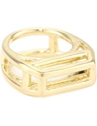 CHRISHABANA "Now Is Tomorrow" Cage Gold Ring