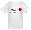 MADE IN VERMONT - VERMONT TODDLER - State-series - White Toddler T-shirt