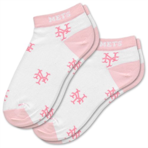 MLB New York Mets Women's Pink Socks (2 Pack)