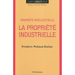 La propri�t� industrielle