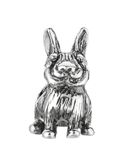 925 Sterling Silver Bunny Bead, For Chamilia, Pandora, Biagi, Personality, Reflections And More Charm Bracelets