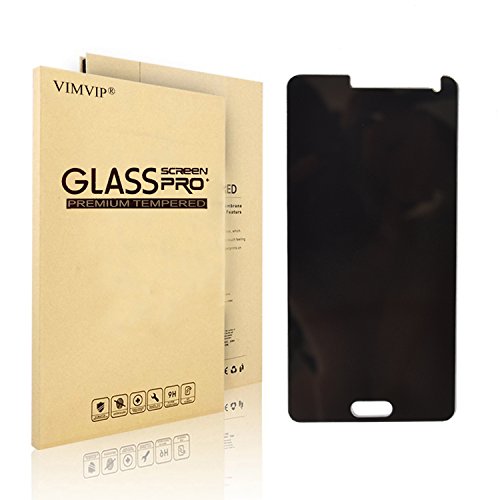 VIMVIP® Privacy Anti-Spy Tempered Glass Screen Protector for Samsung Galaxy A5 with 9H Hardness - Protect Your Screen From Scratches Drops and Anti-Spy (Galaxy A5)