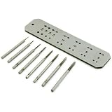 Tap & Die Set 9 Taps Dies Metal Forming Jewelers Tools