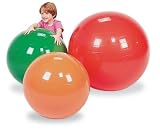 Sportime Gymnic Exercise and Play Balls - 21 1/2 Inches - Orange