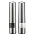 Salter Stainless Steel Electronic Mill Set with No Mess Twist Base