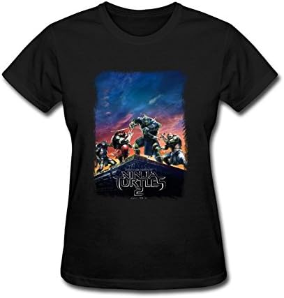 HLIANG Women's Teenage Mutant Ninja Turtles Out of the Shadows New Movies T-shirt