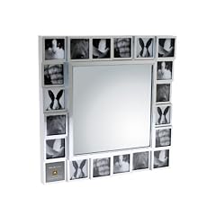 PT HM0144SI Spiegel Multi Pictures silbern Plastik und Metall