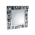 PT HM0144SI Spiegel Multi Pictures silbern Plastik und Metall