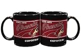 NHL Phoenix Coyotes 11-Ounce Black Jersey Mug (2 Pack)