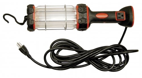  OEM 25984 26-Watt Handheld Fluorescent Light, Red and Black 