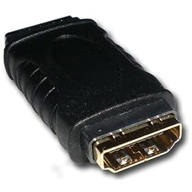 HDMI TO HDMI JOINER COUPLER - GOLD CONNECTORS