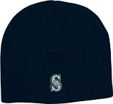 Seattle Mariners Knit Beanie with Raised Logo