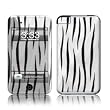 White Tiger Stripes Design Apple iPod Touch 1G (1st Gen) Protector Skin Decal Sticker
