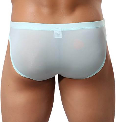 Men's Underwear Sexy Smooth Comfortable Briefs Medium Cornflower Blue