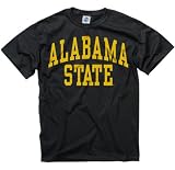 Alabama State Hornets Black Arch T-Shirt