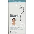 Biore Pore Perfect, Deep Cleansing Strips, 6 face strips
