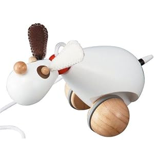 Sit N Walk Puppy Pull Toy by Plan Toys