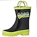 Boys Teenage Mutant Ninja Turtles TMNT Waterproof Easy-On Rubber Rain Boots