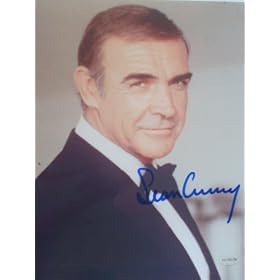Sean Connery James Bond 007 8x10 Signed Photo Certificate of Authenticity
