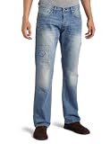 Lucky Brand Mens 221 Slim Straight in Ol Bushido, Ol Bushido, 40x32
